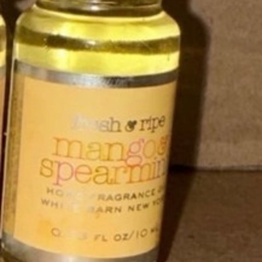 White barn mango and spearmint home Fragrance Oil